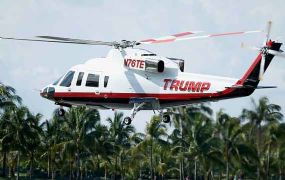 Incident met Trump's eigen helikopter 