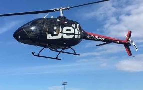 FLASH: Demo Bell 505 JetRanger X aangekomen in Friedrichshafen