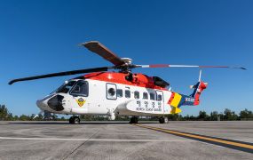 Sikorsky levert 3e S-92 helikopter aan de Koreaanse kustwacht