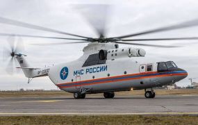 Russian Helicopters levert eerste gigantische Mi-26T2 uit