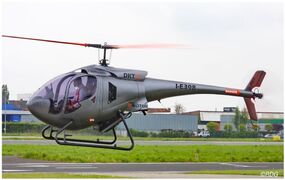 Lancering van een nieuwe ULM-helikopter