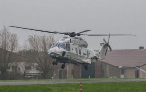 FLASH: Derde NH-90 NFH aangekomen in Koksijde
