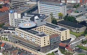 In de serie befaamde Heli Roofpads: Ziekenhuis Aalst