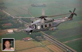 Jo Balcaen is de eerste Belgische NH90 helikopterpiloot