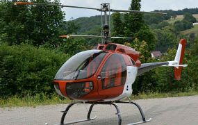 Yoshine bouwt een vijfpersoon diesel electrische coaxiale helikopter