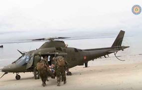 Belgische militaire helikopters actief in Gabon 