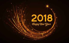 Een gelukkig en gezond 2018 voor al onze lezers en medewerkers