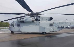 Ster van de ILA in Berlijn: de Sikorsky CH-53K