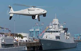Belgische Marine test Schiebel Camcopter