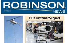 Lees hier uw zomer editie van het Robinson Helicopter Nieuws