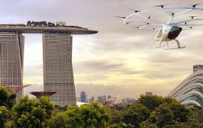 Volocopter mag in 2019 zijn eVTOL testen in Singapore