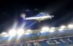 FLASH: Video van helikoptercrash in Leicester