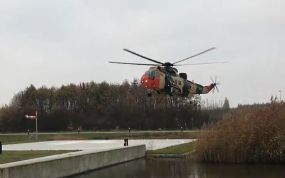 AZ Groeninge Kortrijk krijgt Seaking op bezoek bij legeroefening