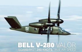 Bell V-280 Valor bereikt een snelheid van 280 kts