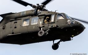 Amerikaanse legerhelikopters transiteren door Belgie en Nederland
