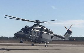 Boeing / Leonardo leveren eerste MH139A uit: de Grey Wolf