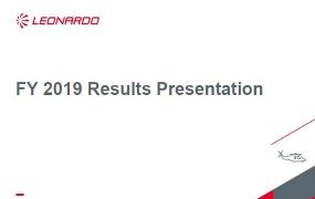 Als laatste presenteert Leonardo (Agusta Westland) zijn 2019 resultaten