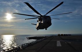 CH-53K King Stallion finaliseert zijn marinetesten op zee