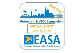 UPDATE: EASA Rotorcraft & VTOL Symposium 2020 op 9 december