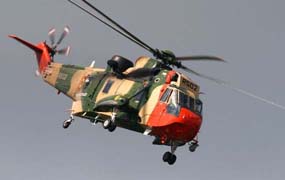 Sea King helikopters rukken zeventien keer uit gedurende de vakantie