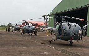 Surinaamse Chetak - Alouettes kunnen binnenkort weer vliegen