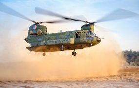 Laatste Chinook CH-47 Delta uit dienst genomen, einde van een era