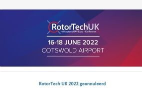FLASH: RotorTech UK 2022 geannuleerd