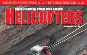 Lees hier de Maart / April uitgave van Helicopters (Canada)