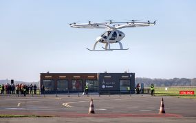 Volocopter actief op nieuwe Parijse vertiport
