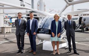 Volocopter en ADP gaan eVTOL-vluchten aanbieden tijdens de Olympics 2024 