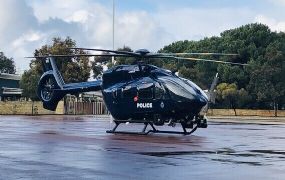 Nieuwe helikopters in dienst genomen - foto's