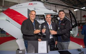 Leonardo verkoopt drie AW09 helikopters in Brazilie