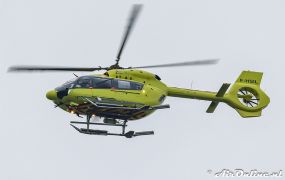 Noorse ambulance-helikopter doorkruist Nederland en Belgie