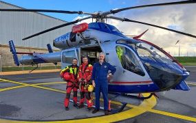 Luxemburgse Air Rescue doet met succes haar eerste hoist operatie