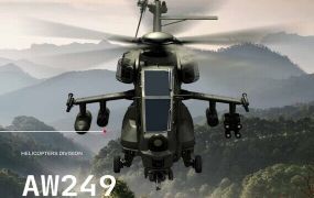 En de Leonardo AW249 aanvalshelikopter... (met video)