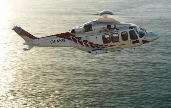 Falcon Aviation breidt offshore missies uit met Leonardo AW139