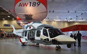 AgustaWestland AW189 voert haar maidenvlucht uit