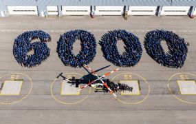 Bell bouwde al 6.000 helikopters in Mirabel (CA)