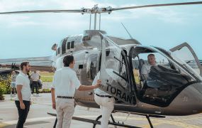 JetRanger Bell 505 maakt 48 demovluchten op EBKT 