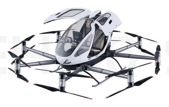 EHang kondigt verkoop aan van 41 EH216-S passagiersdrones