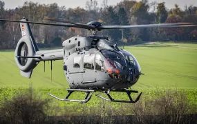 Testvlucht van eerste Airbus H145M-helikopter bestemd voor Belgie