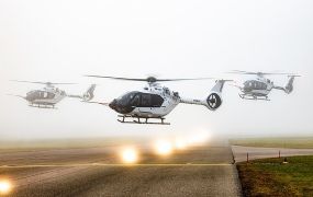 Airbus laat derde H140 prototype testvliegen