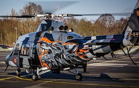 Belgische A109 displayteam komt met 'nieuwe' helikopter