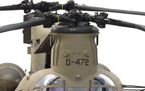 Aankomst van de eerste nieuwe Chinook CH-47F MYII CAAS op Gilze Rijen